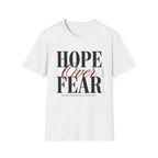Hope Over Fear (Typography) T-Shirt