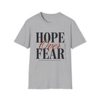 Hope Over Fear (Typography) T-Shirt