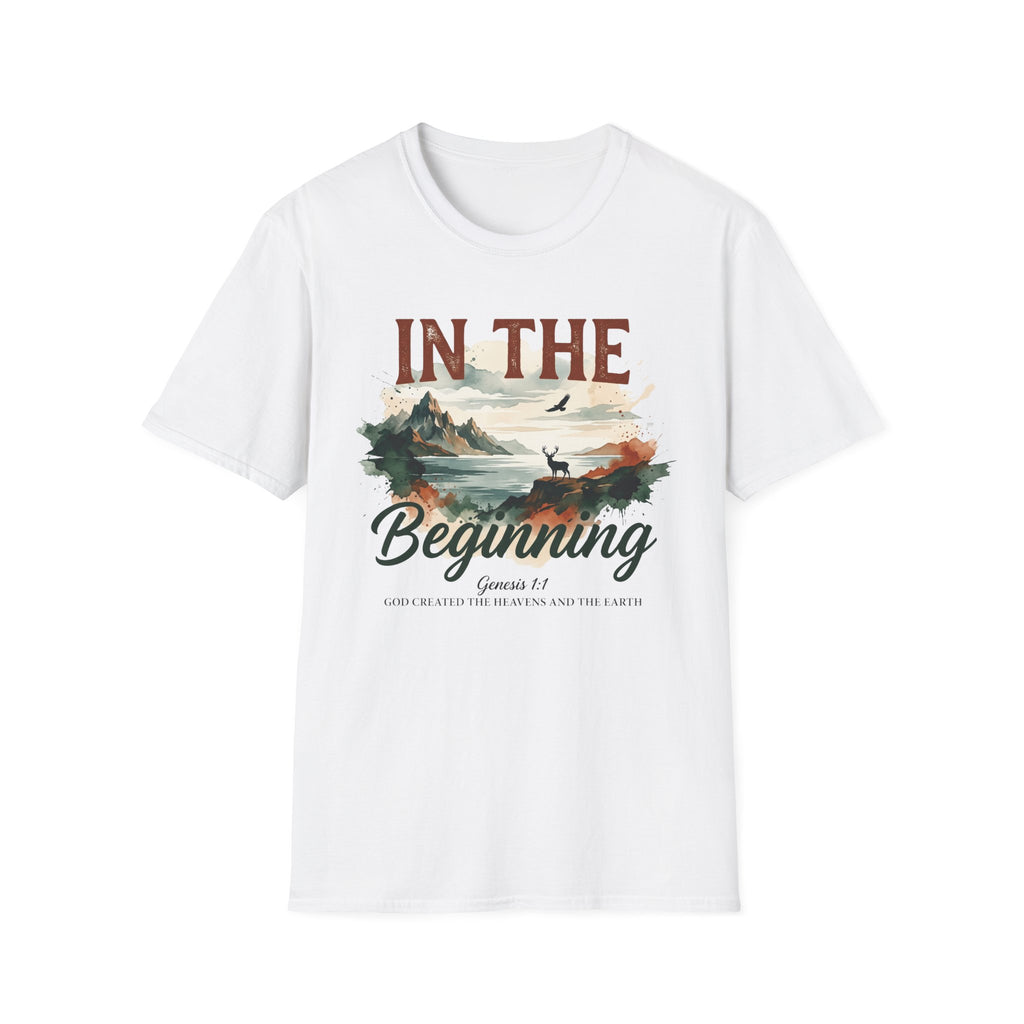 In The Beginning God T-Shirt