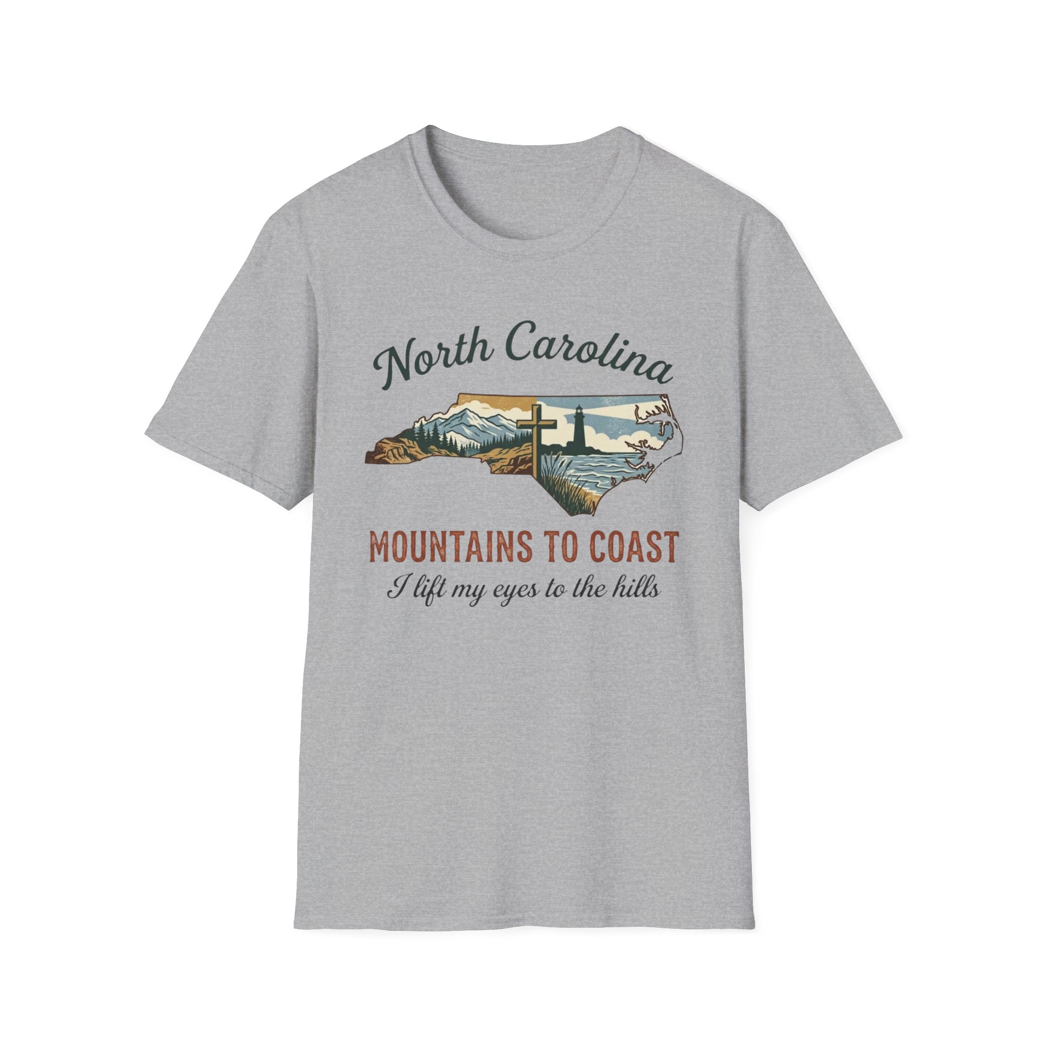 NC - Mountains to Coast T-Shirt