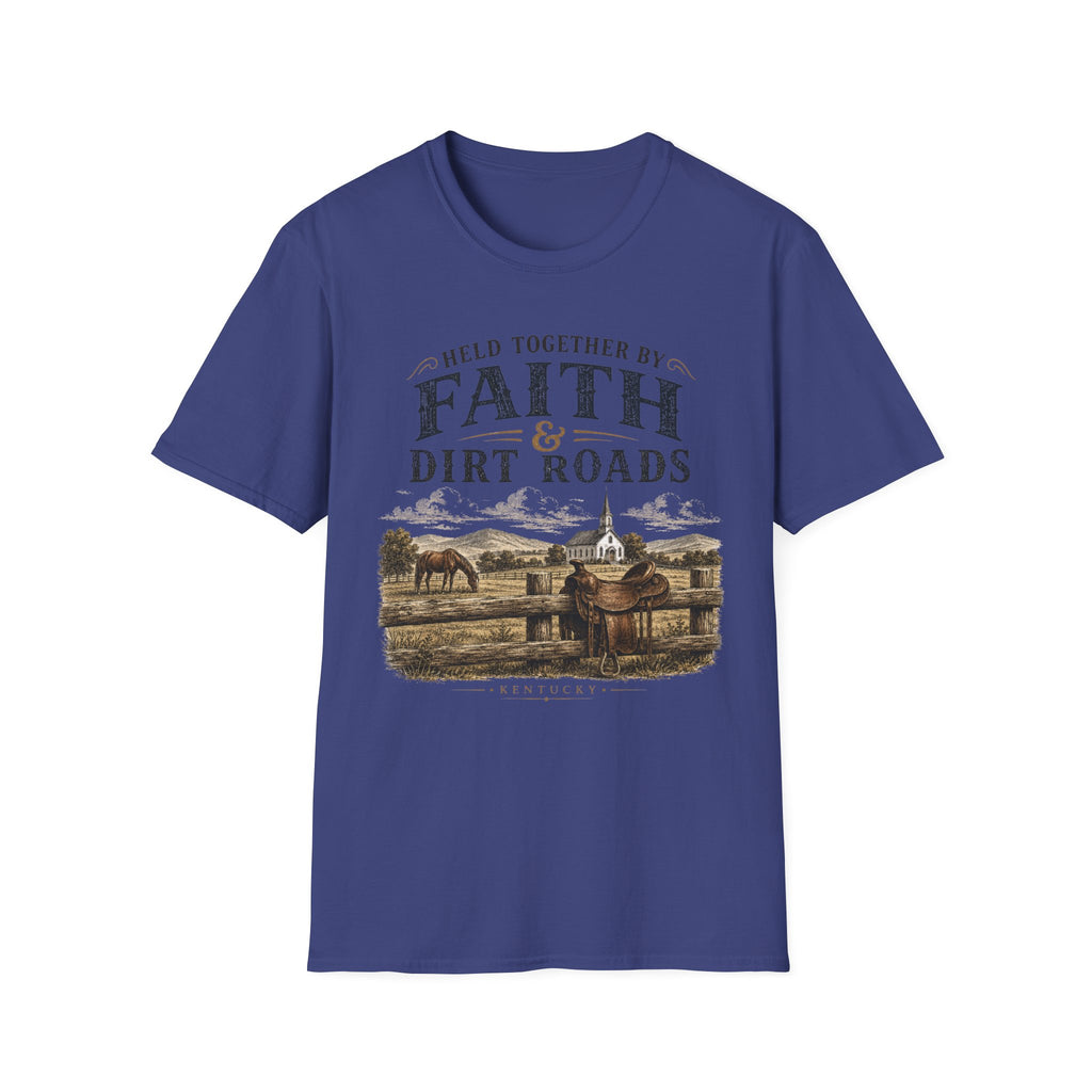 Faith and Dirt Roads T-Shirt
