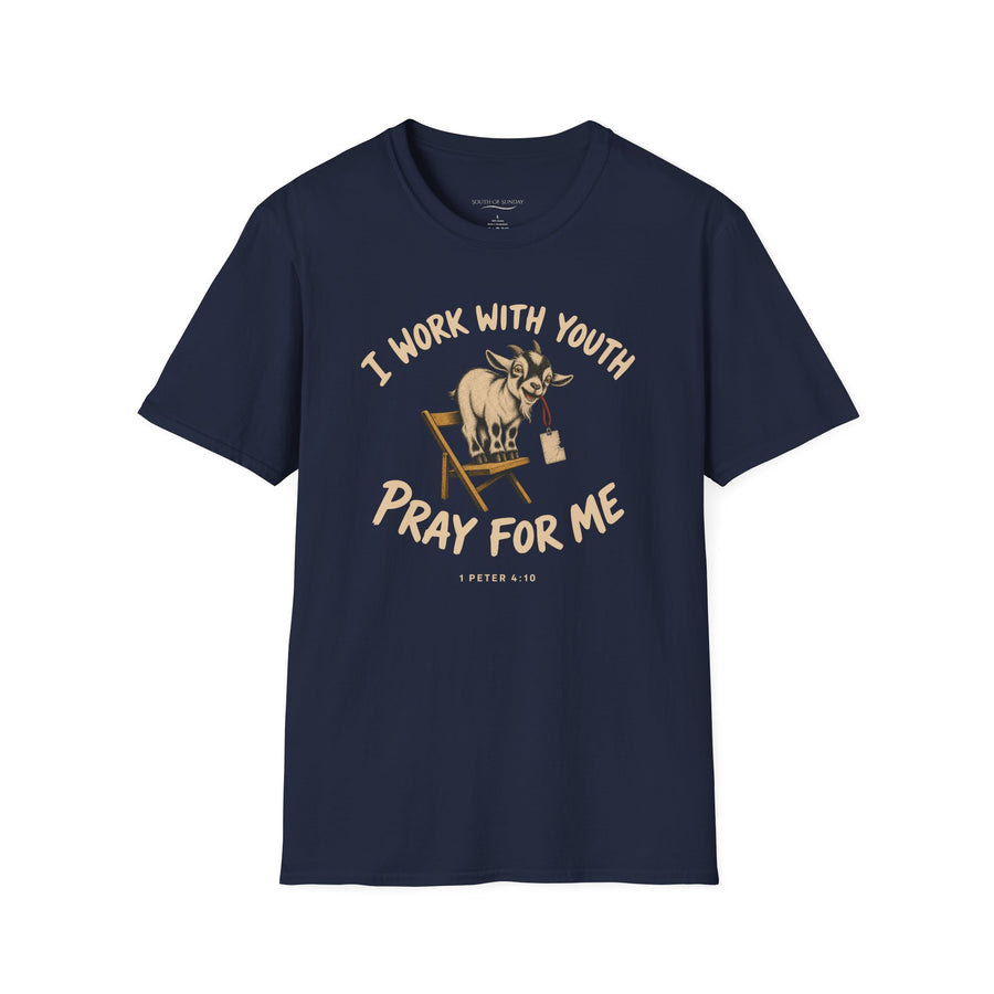 Navy — Youth Leader Prayers T-Shirt