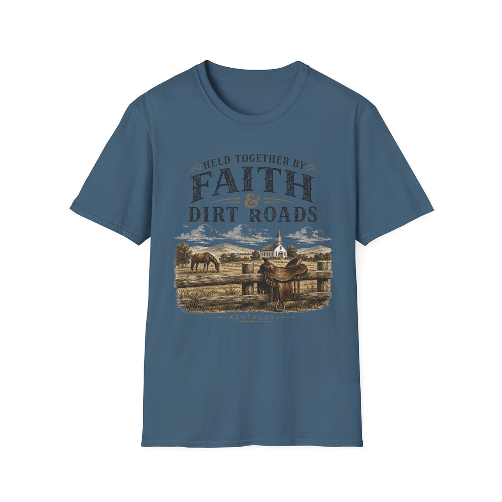 Faith and Dirt Roads T-Shirt