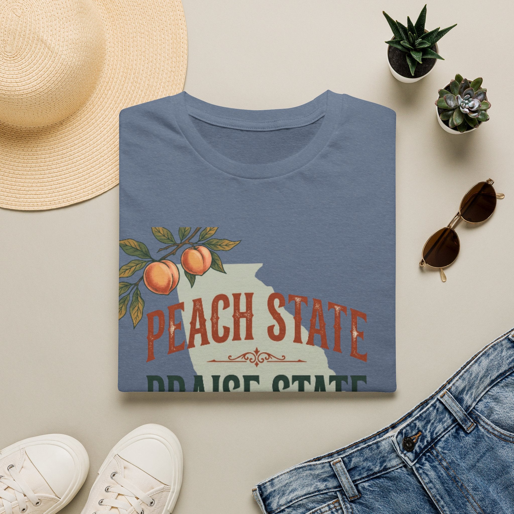 Peach  State Praise State T-Shirt
