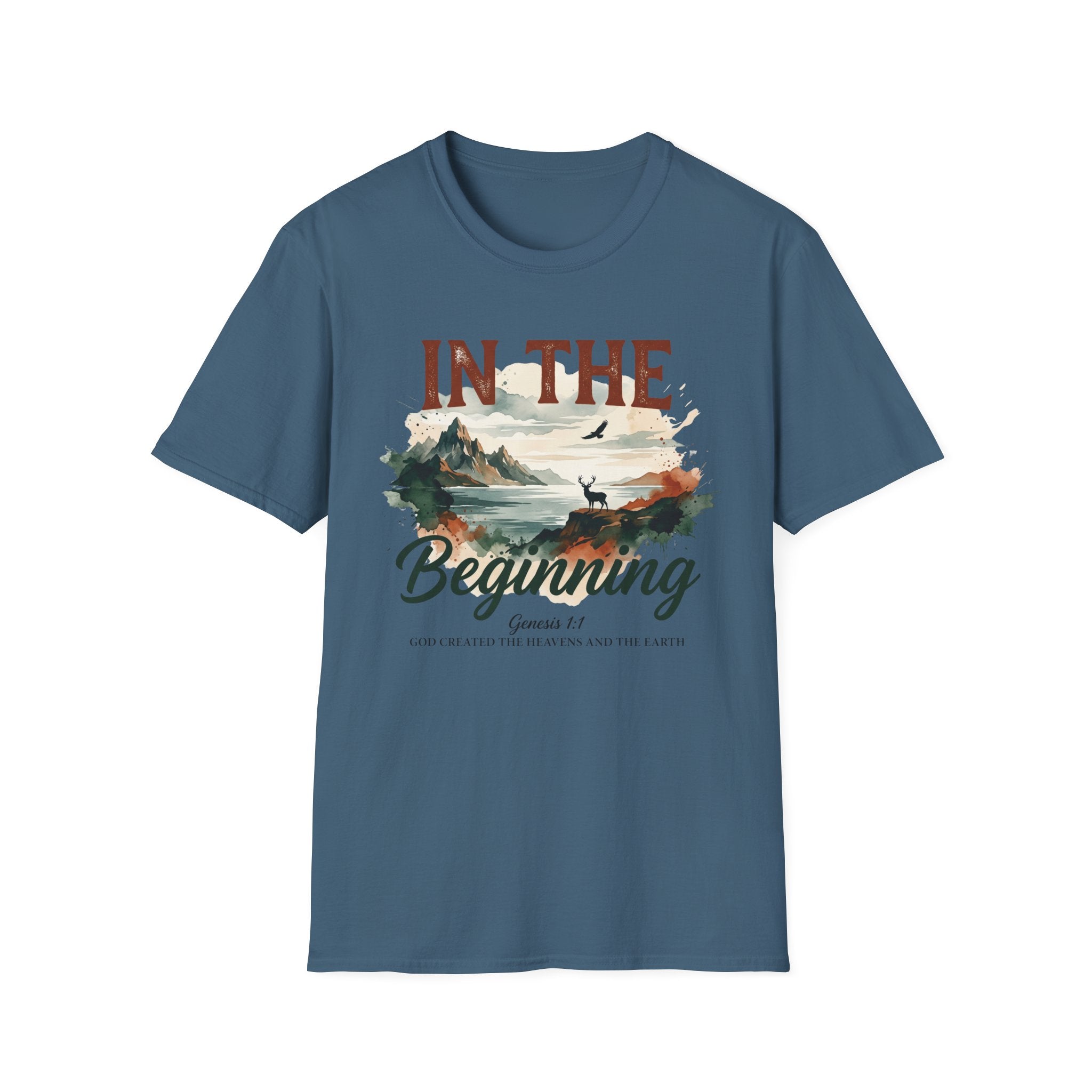 In The Beginning God T-Shirt