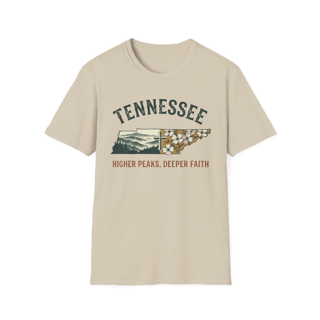 Tennessee - Higher Peaks Deeper Faith T-Shirt