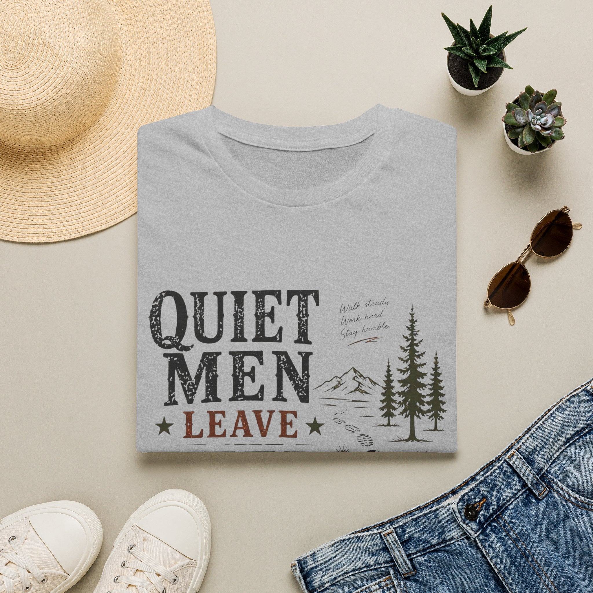 Quiet Men - Deep Tracks T-Shirt