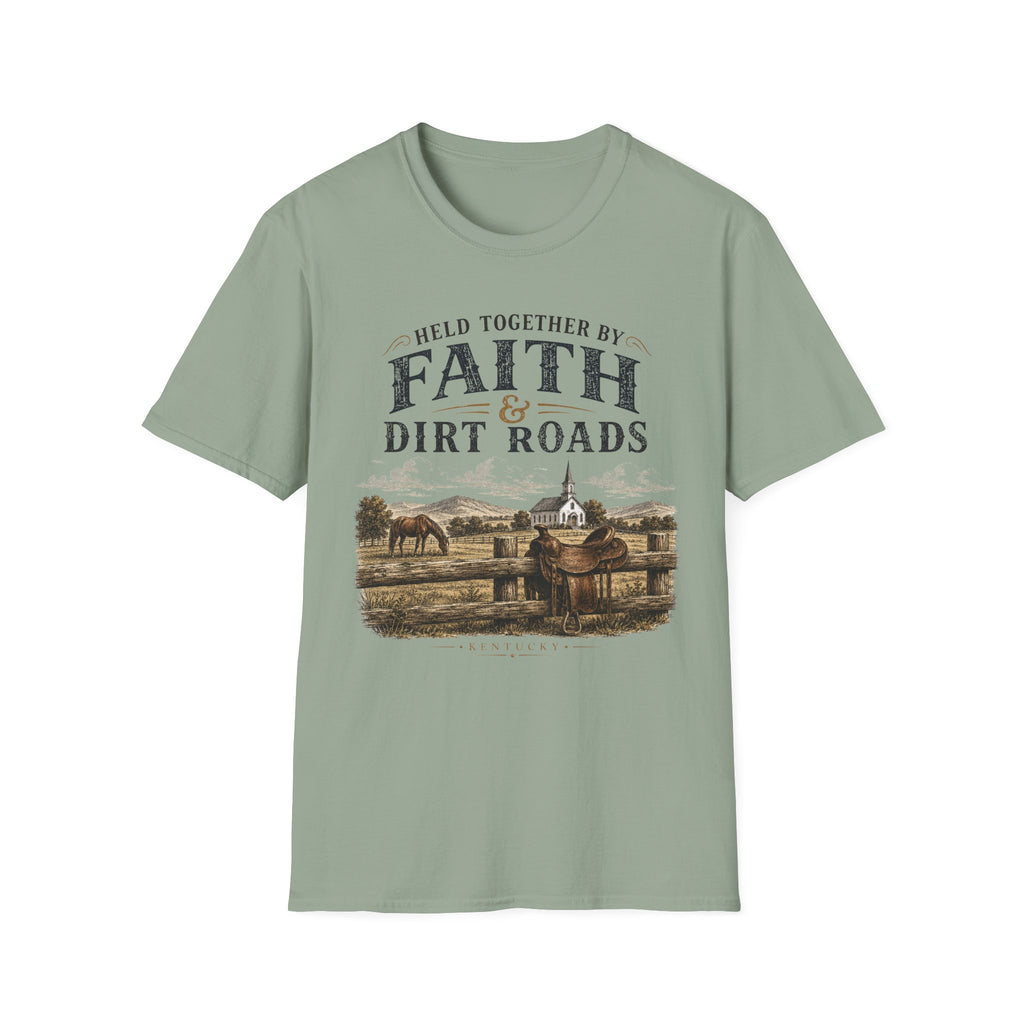 Faith and Dirt Roads T-Shirt