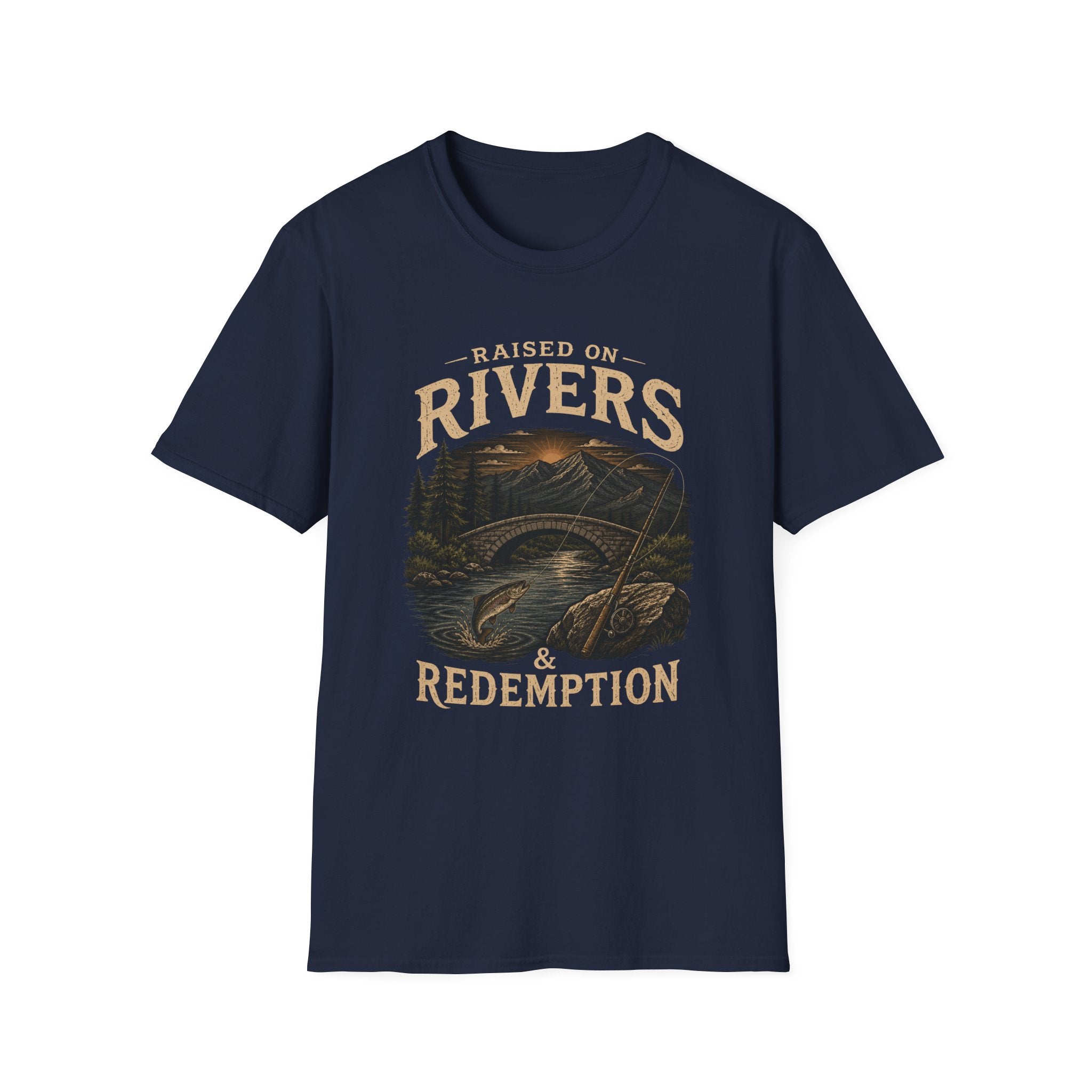 Raised on Rivers and Redemption T-Shirt