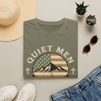 Quiet Men - Deep Tracks (Flag) T-Shirt