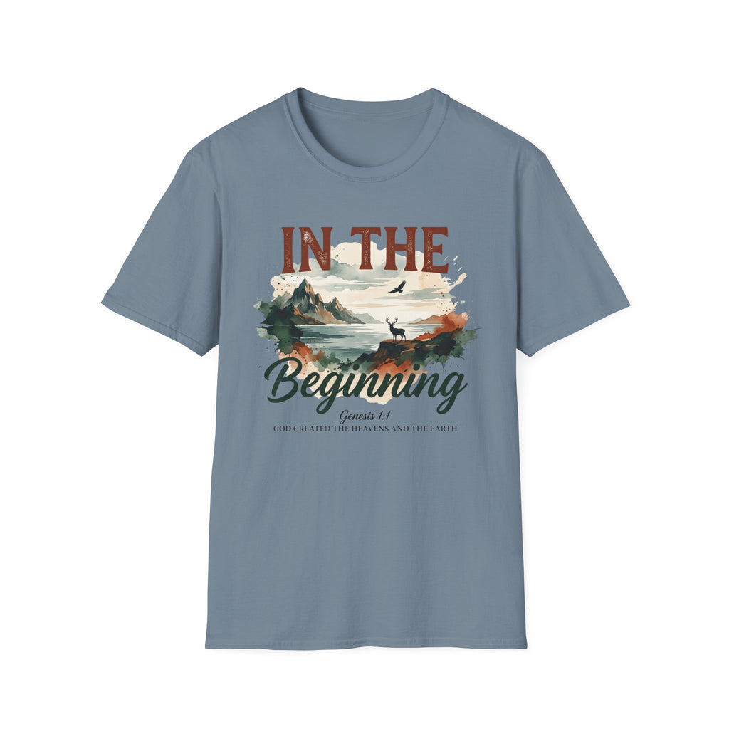 In The Beginning God T-Shirt