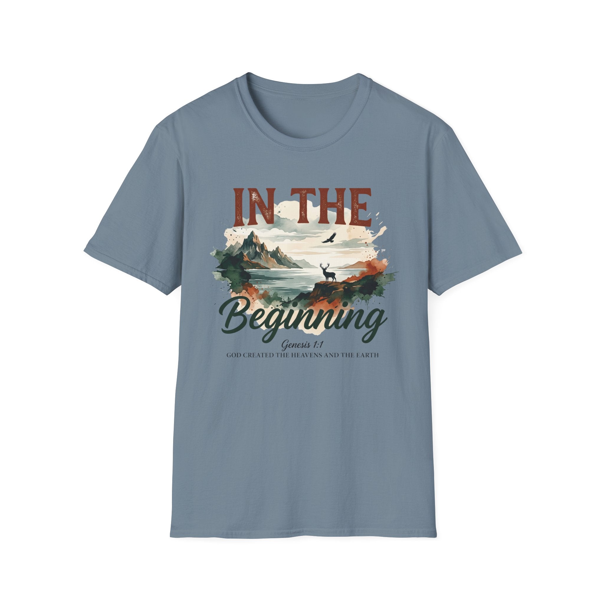 In The Beginning God T-Shirt