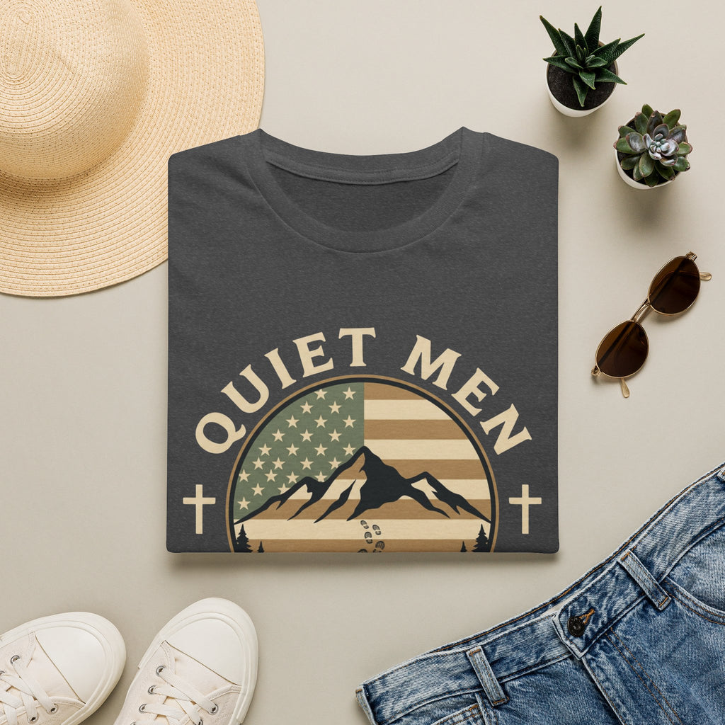Quiet Men - Deep Tracks (Flag) T-Shirt
