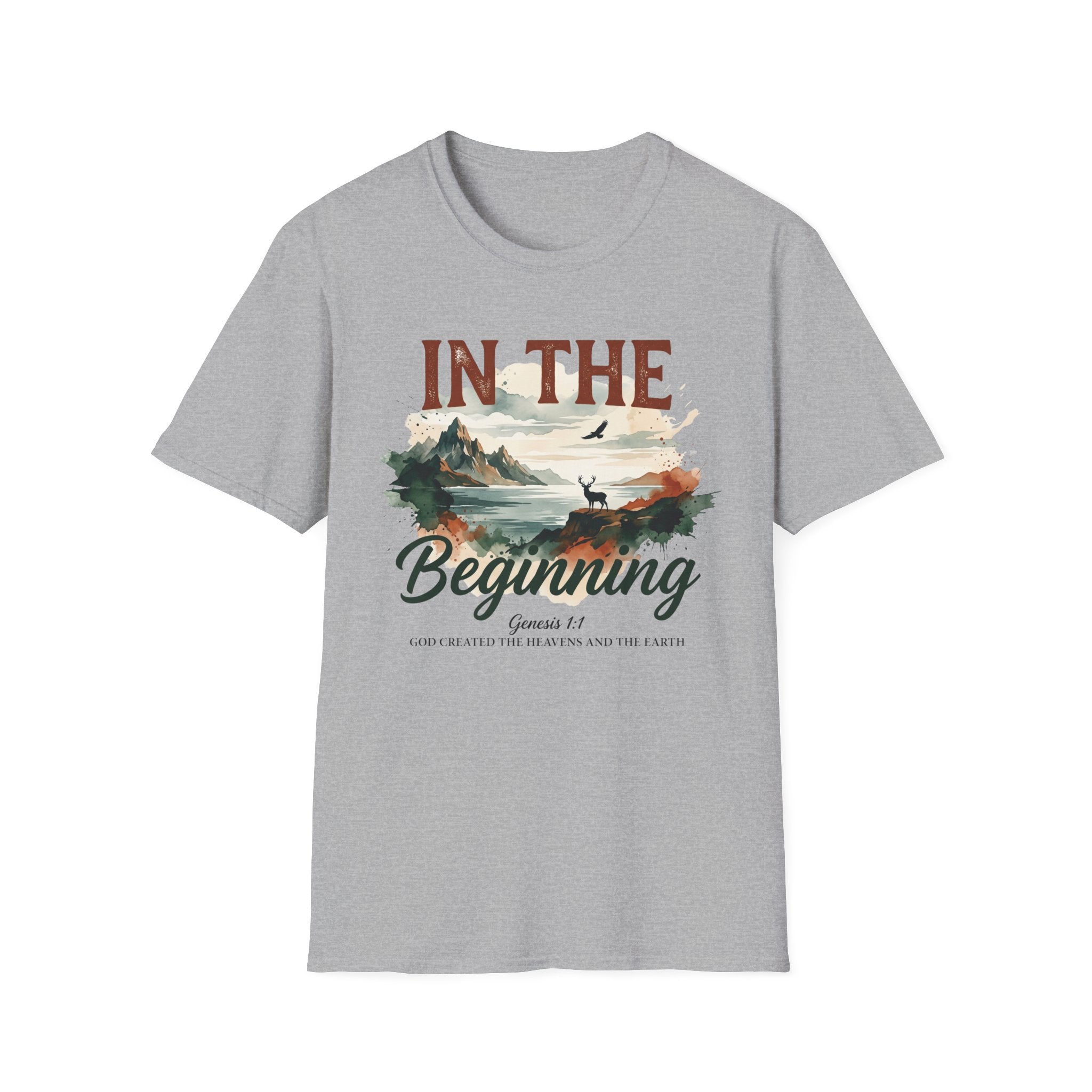In The Beginning God T-Shirt
