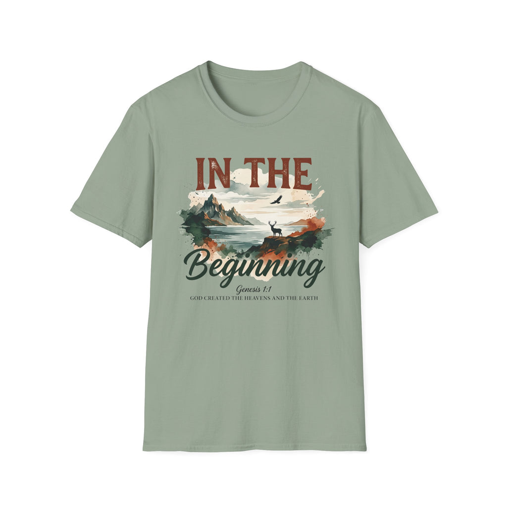 In The Beginning God T-Shirt