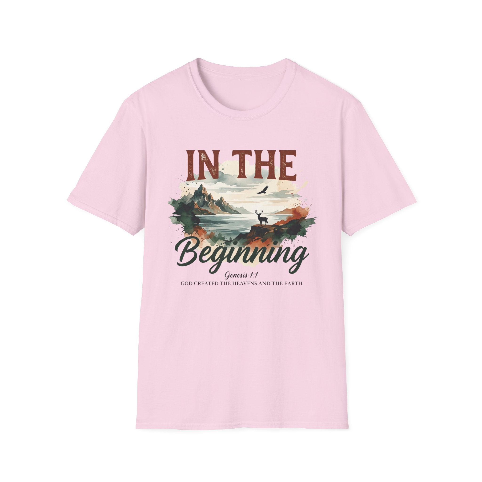 In The Beginning God T-Shirt