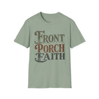 Front Porch Faith (Typography) T-Shirt