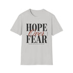 Hope Over Fear (Typography) T-Shirt