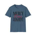 Mercy Over Judgment (Typography) T-Shirt