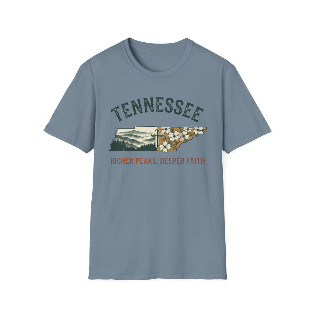 Tennessee - Higher Peaks Deeper Faith T-Shirt