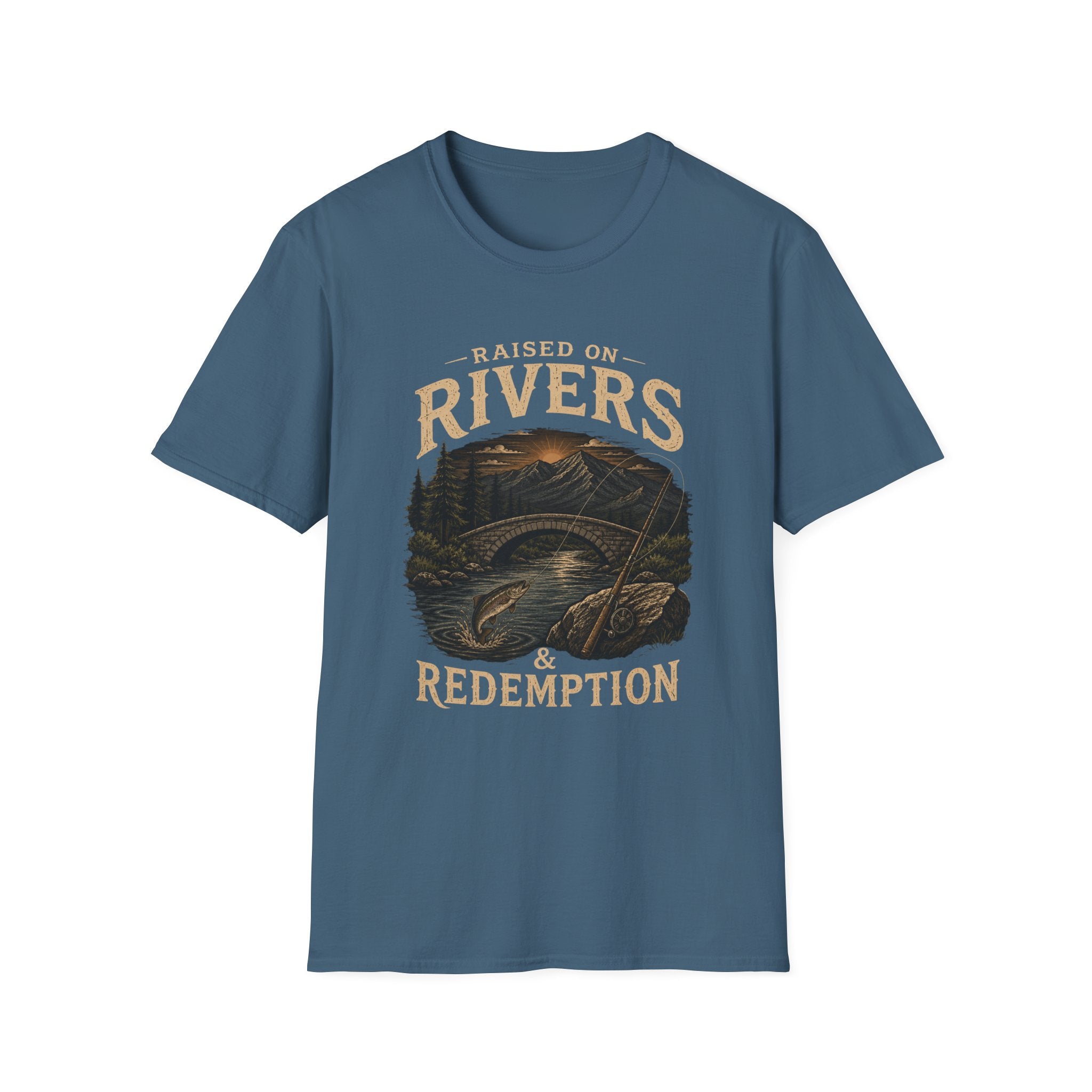 Raised on Rivers and Redemption T-Shirt