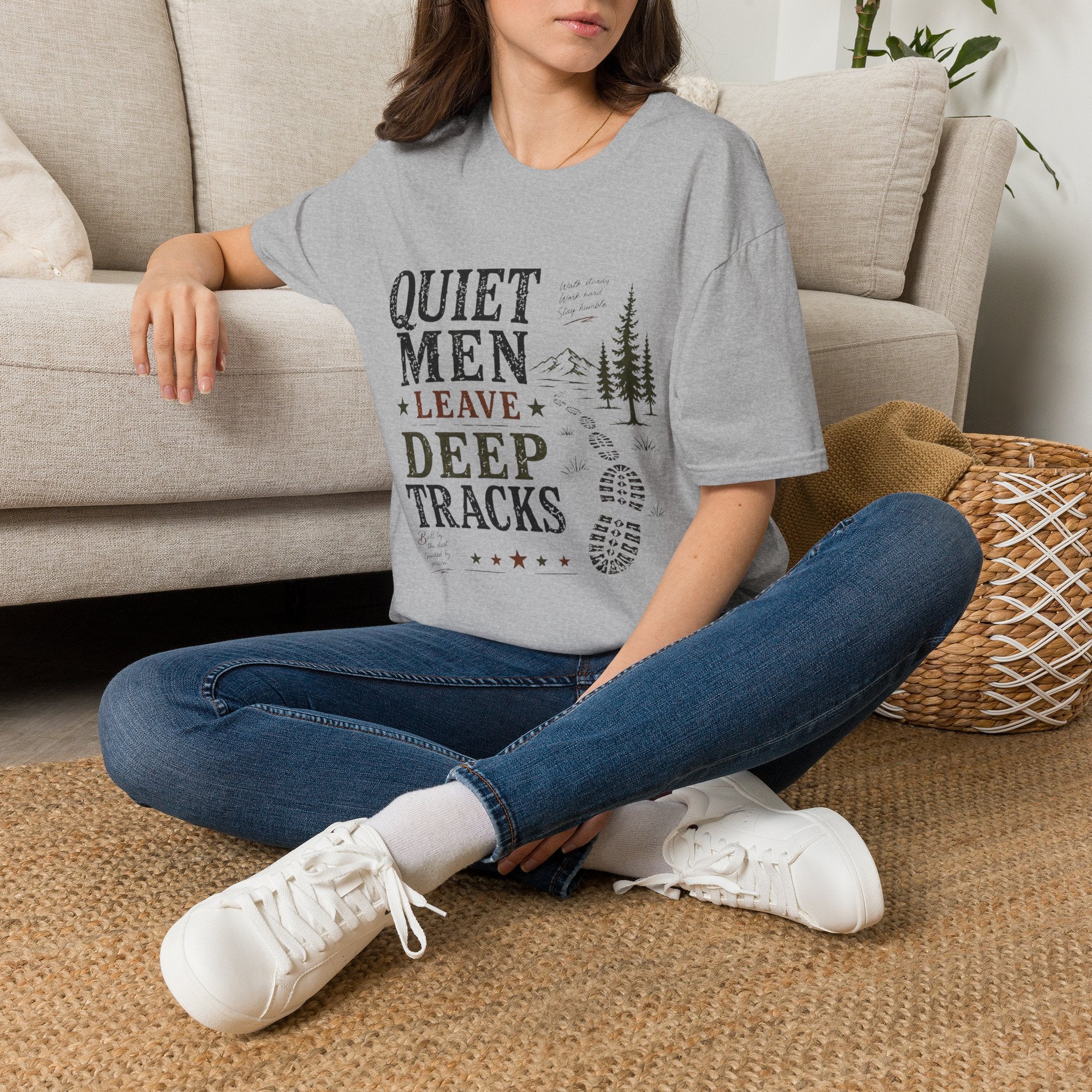Quiet Men - Deep Tracks T-Shirt