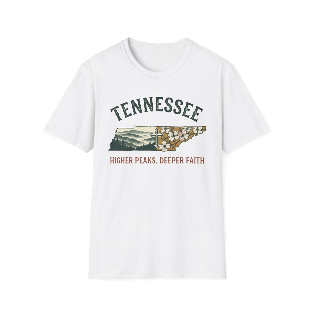 Tennessee - Higher Peaks Deeper Faith T-Shirt