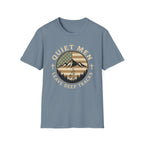 Quiet Men - Deep Tracks (Flag) T-Shirt