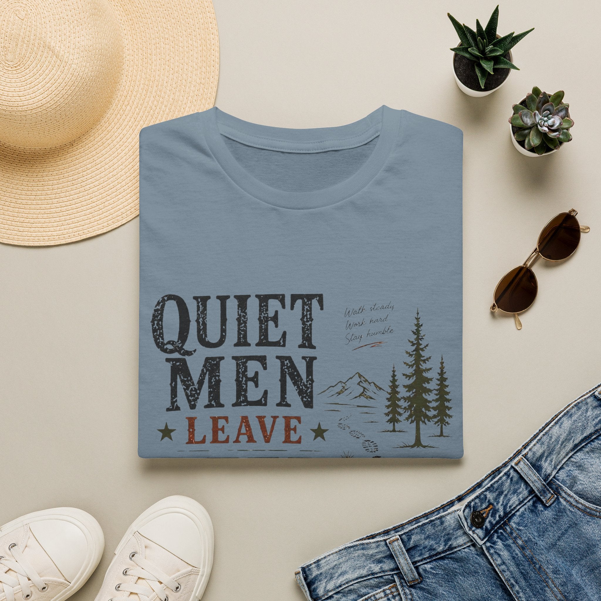 Quiet Men - Deep Tracks T-Shirt