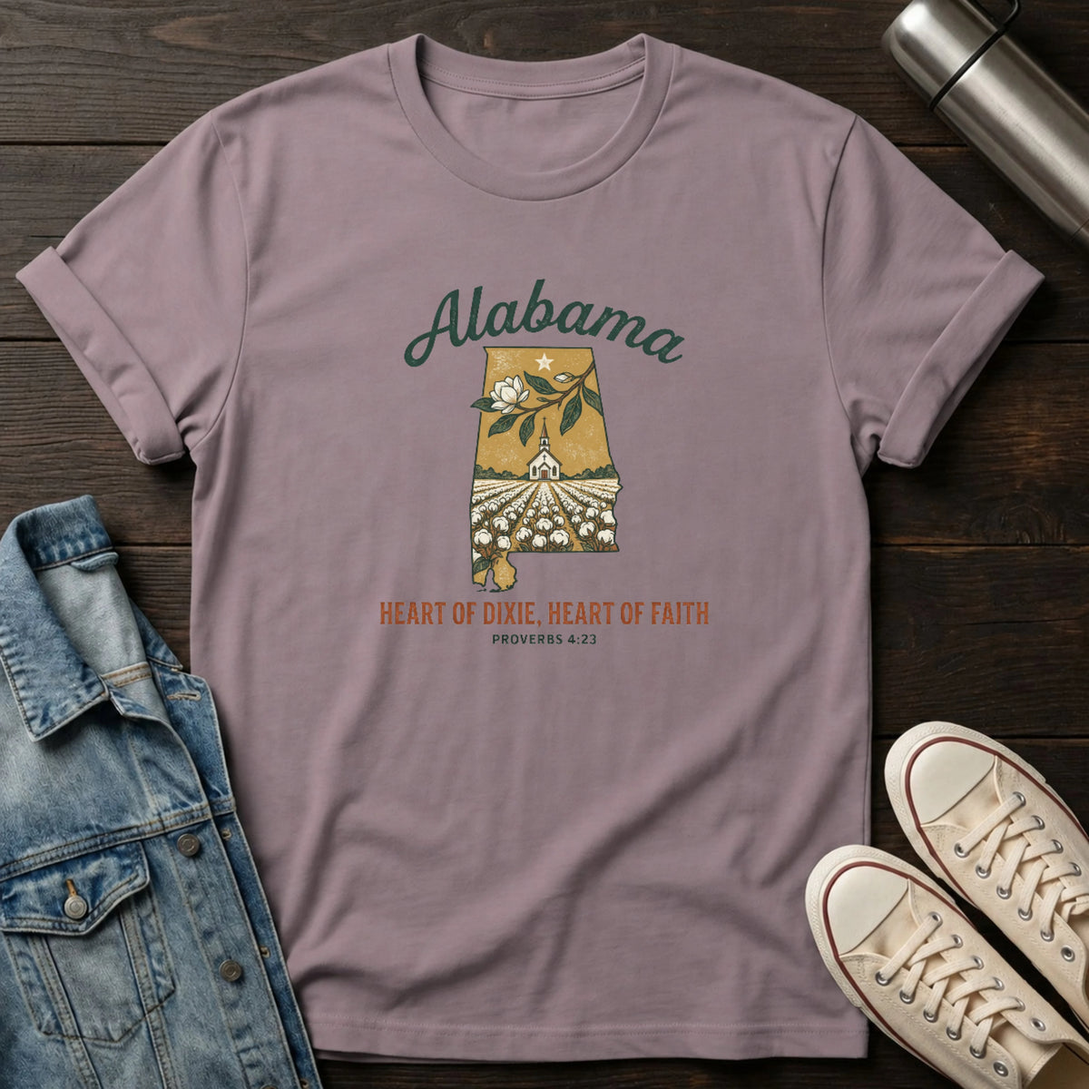 Alabama - Heart of Faith T-Shirt