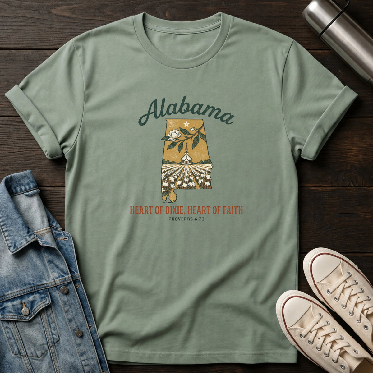 Alabama - Heart of Faith T-Shirt
