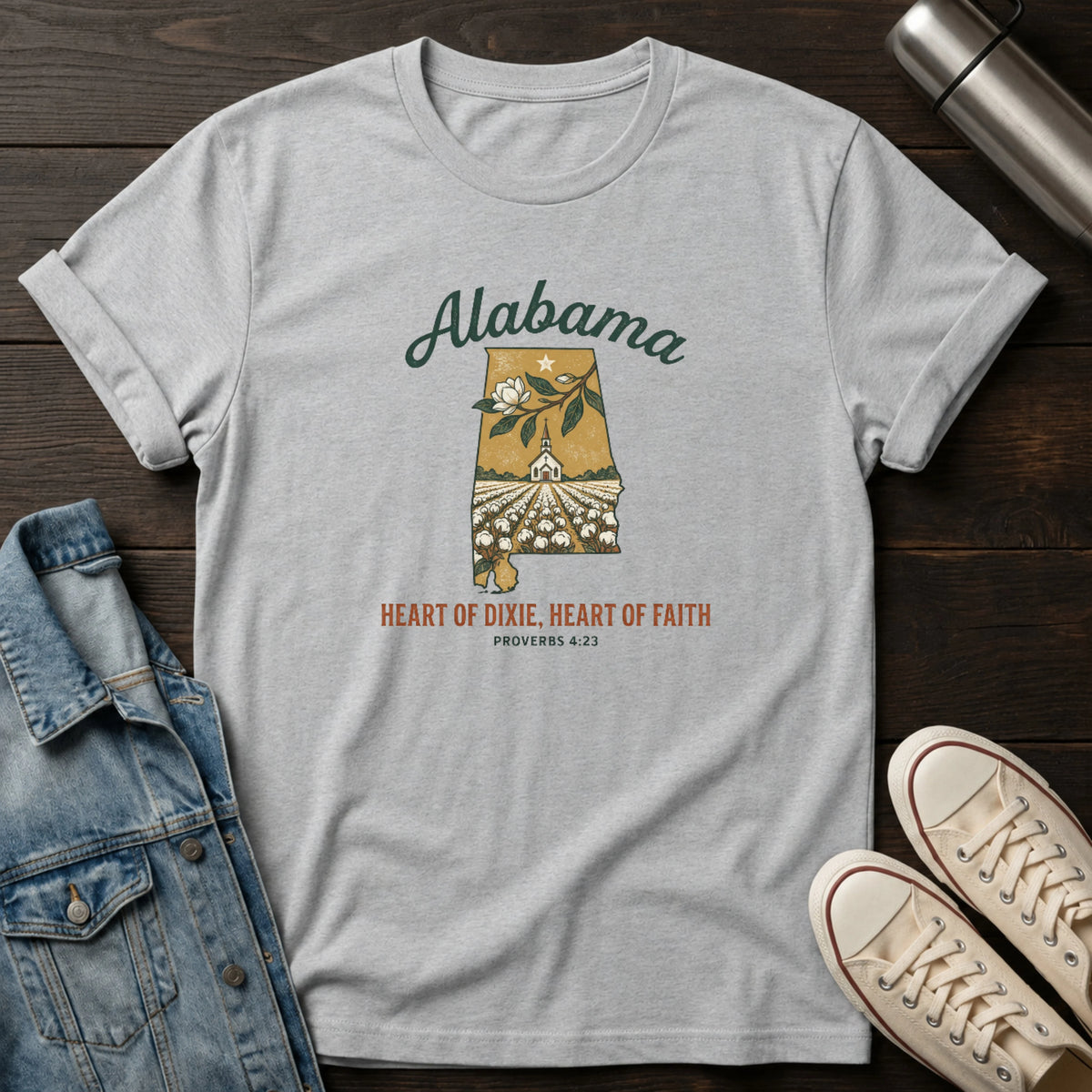 Alabama - Heart of Faith T-Shirt