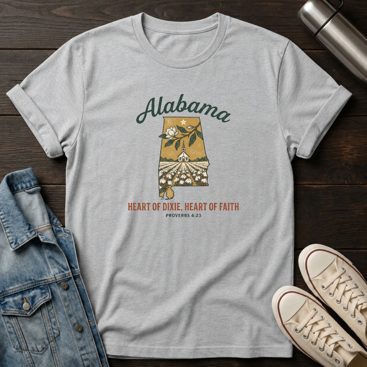 Alabama - Heart of Faith T-Shirt