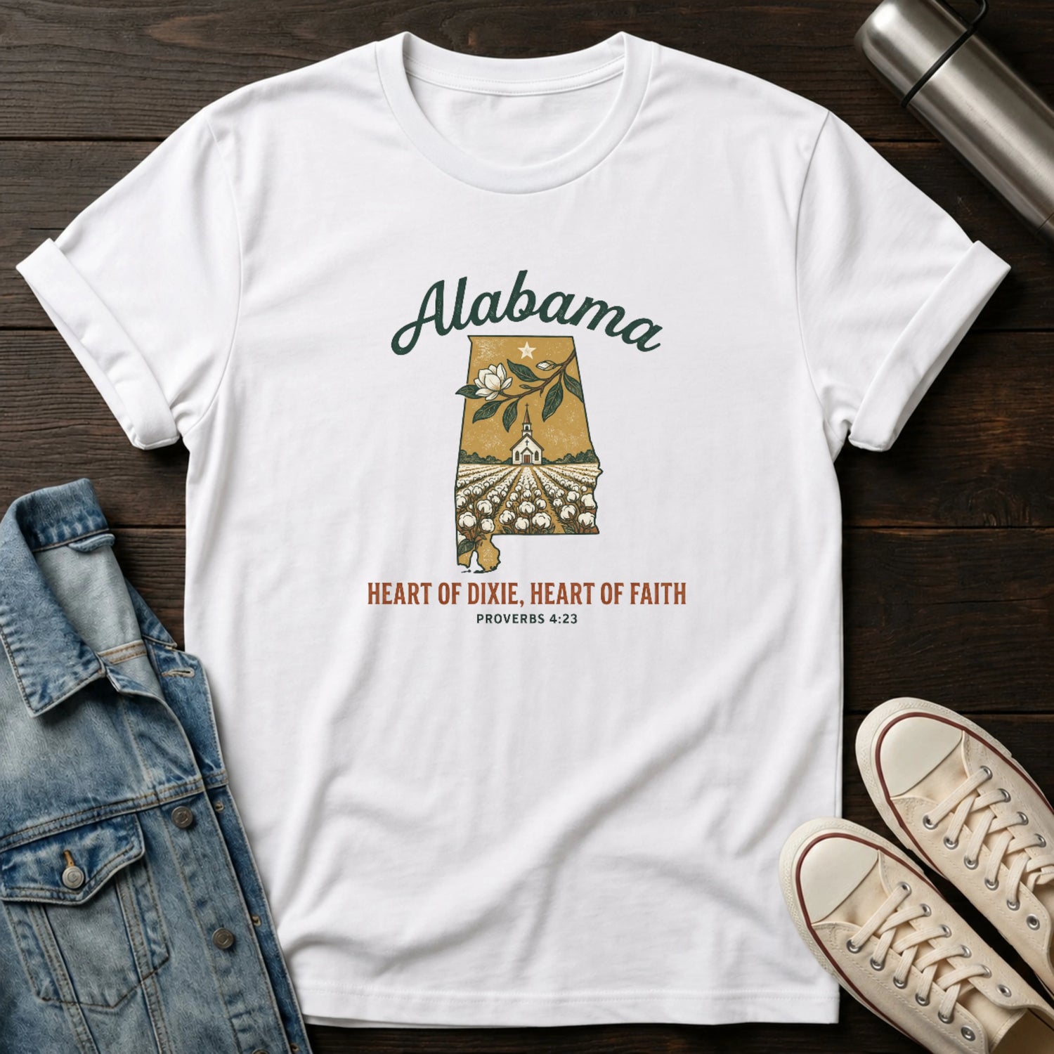 Alabama - Heart of Faith T-Shirt
