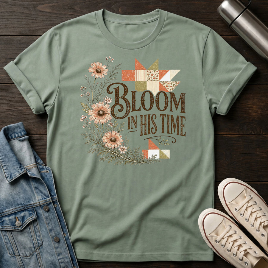 Sage — Bloom in His Time T-Shirt