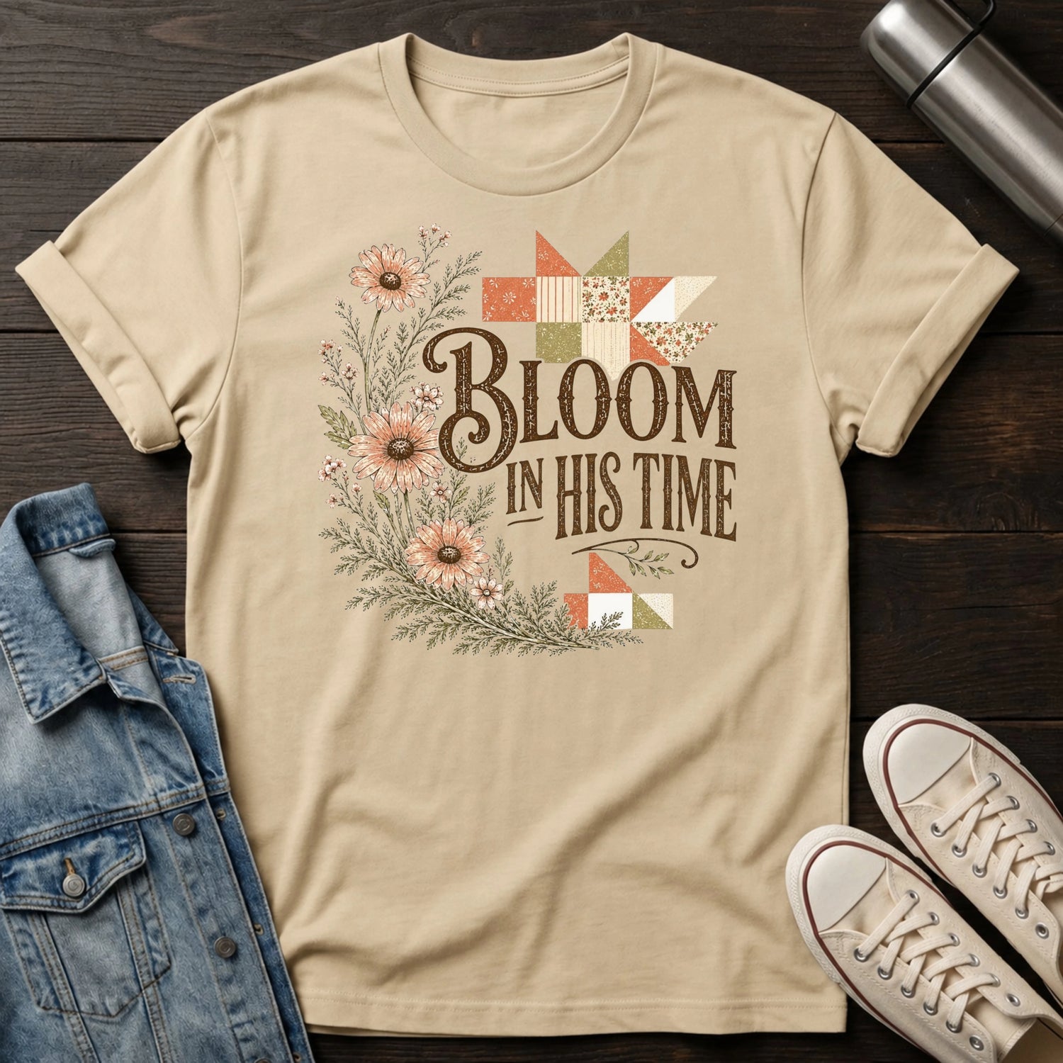Bloom in His Time T-Shirt