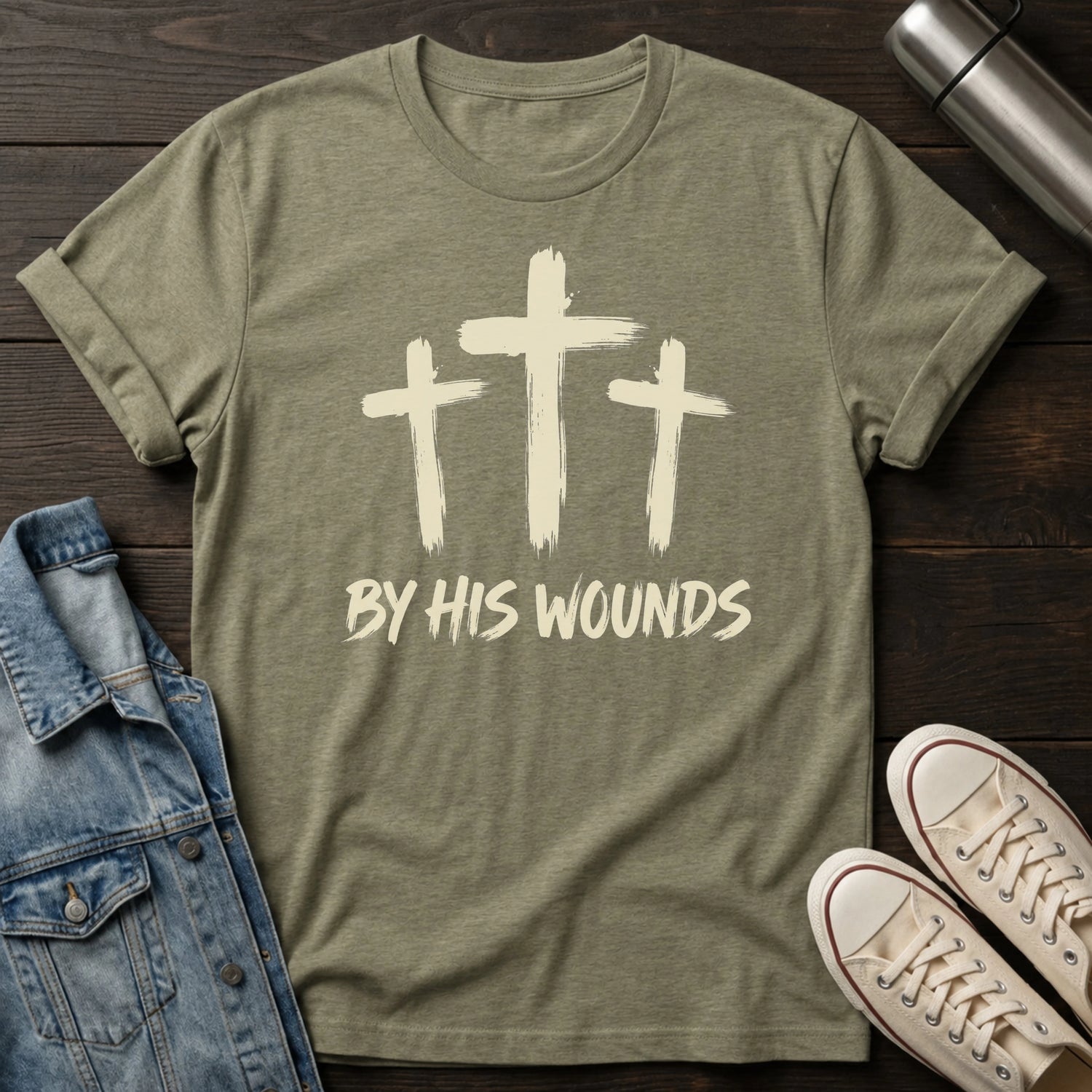 By His Wounds T-Shirt