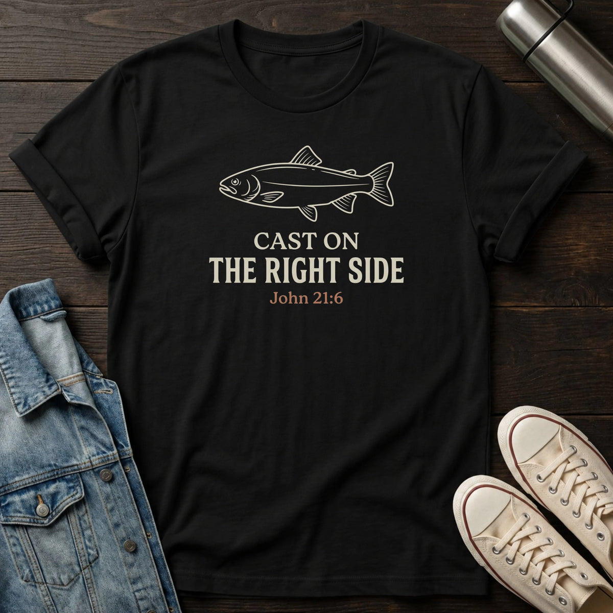 Cast on The Right Side T-Shirt