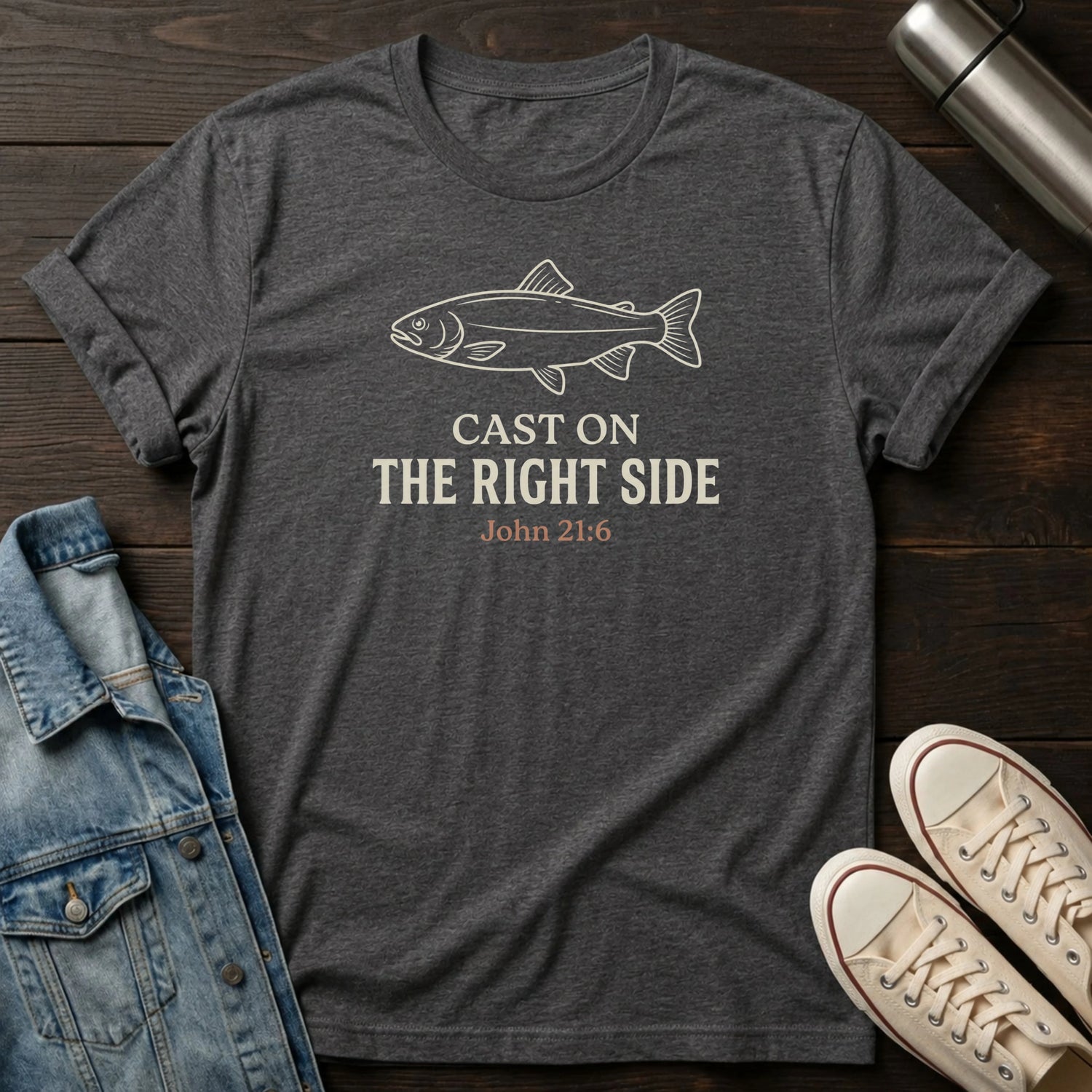 Cast on The Right Side T-Shirt
