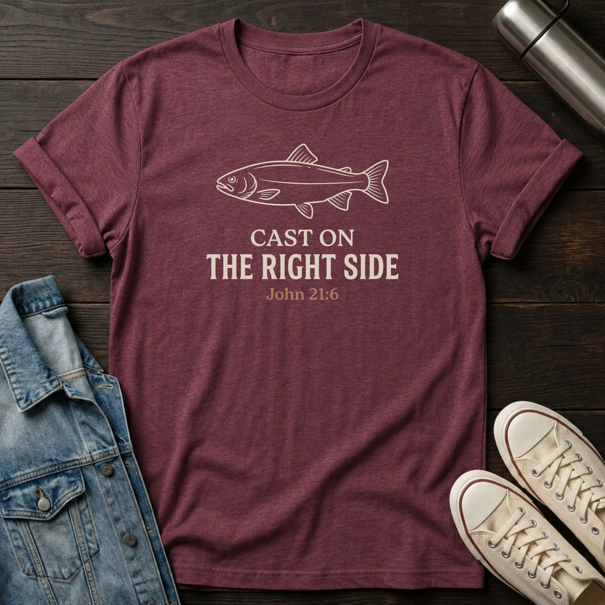 Cast on The Right Side T-Shirt