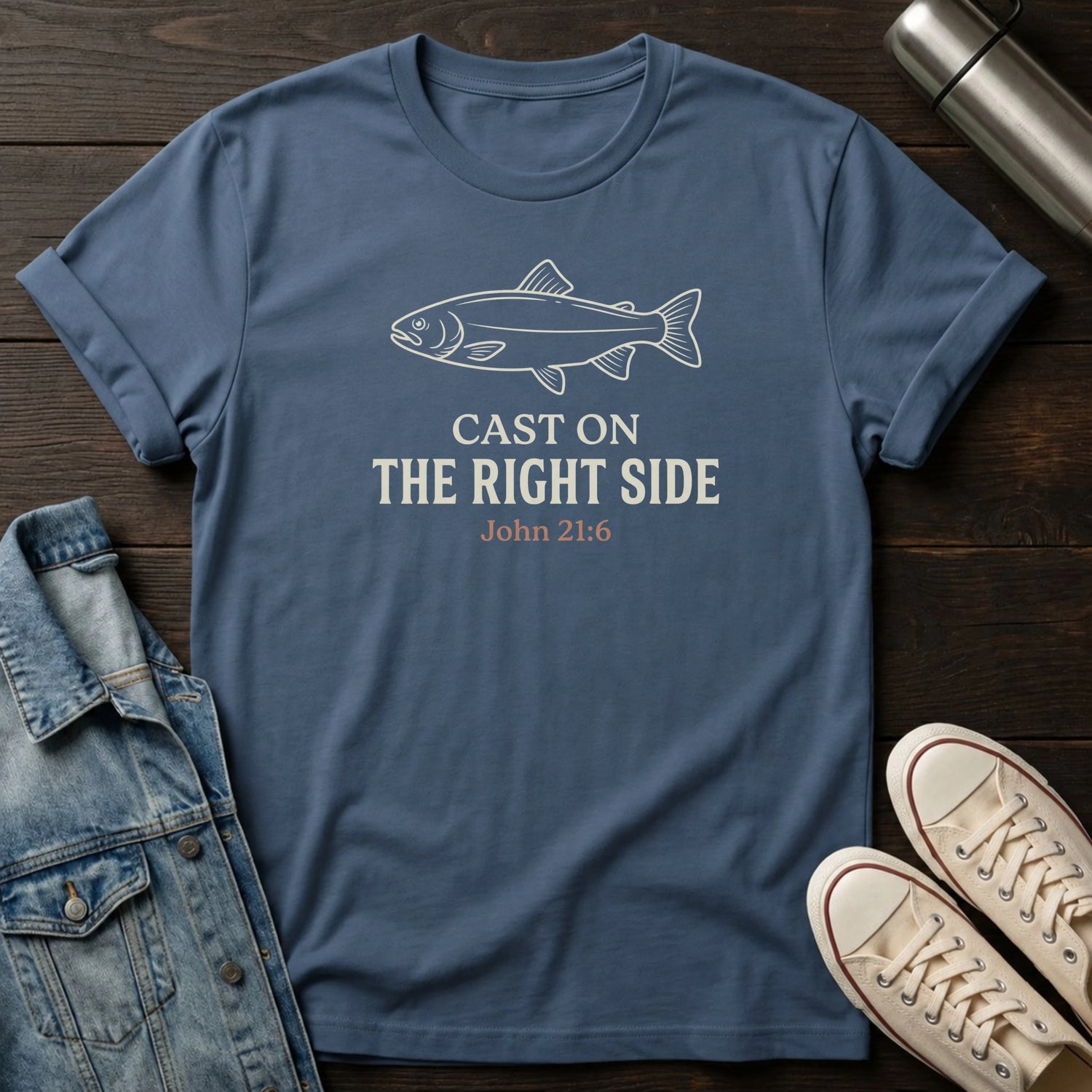 Cast on The Right Side T-Shirt