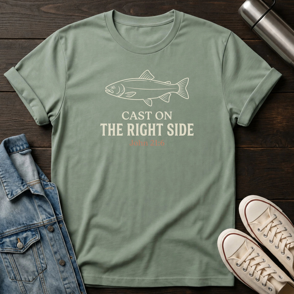 Cast on The Right Side T-Shirt