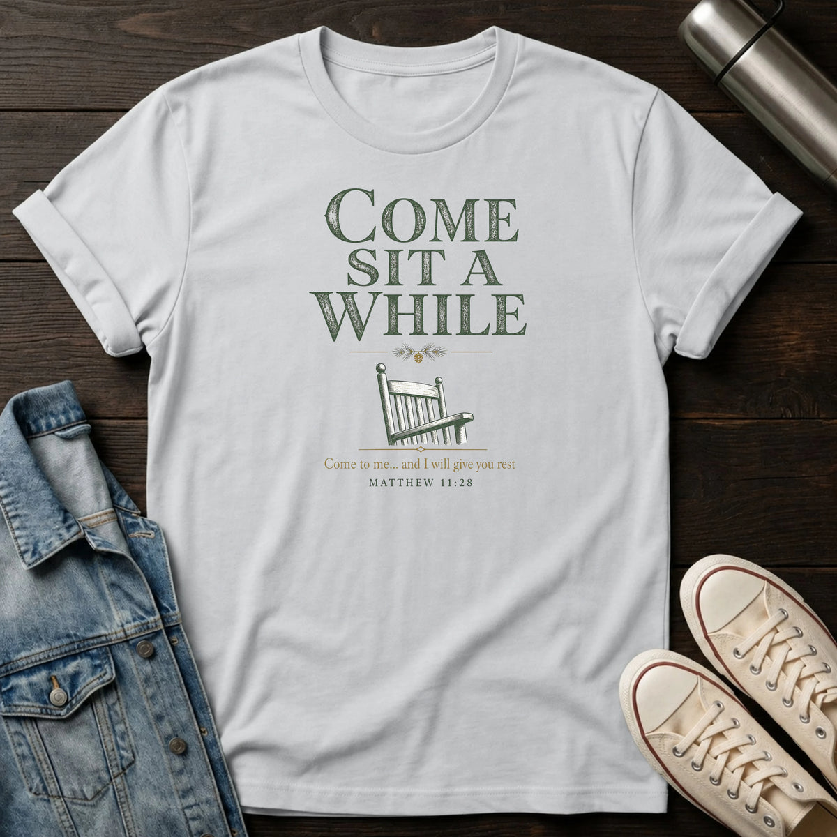Come Sit a While T-Shirt