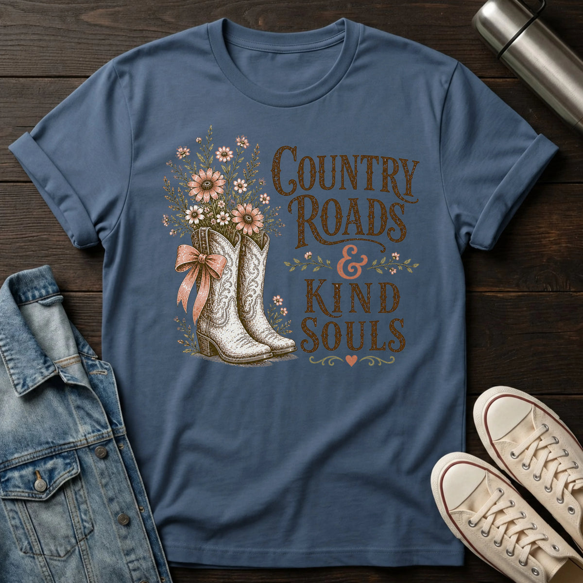Country Roads and Kind Souls T-Shirt