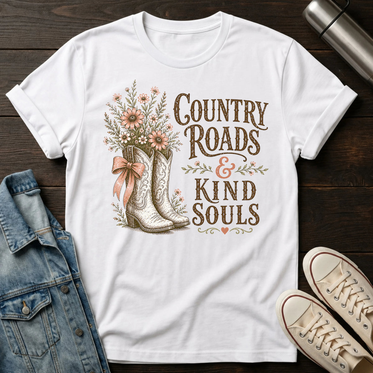 Country Roads and Kind Souls T-Shirt
