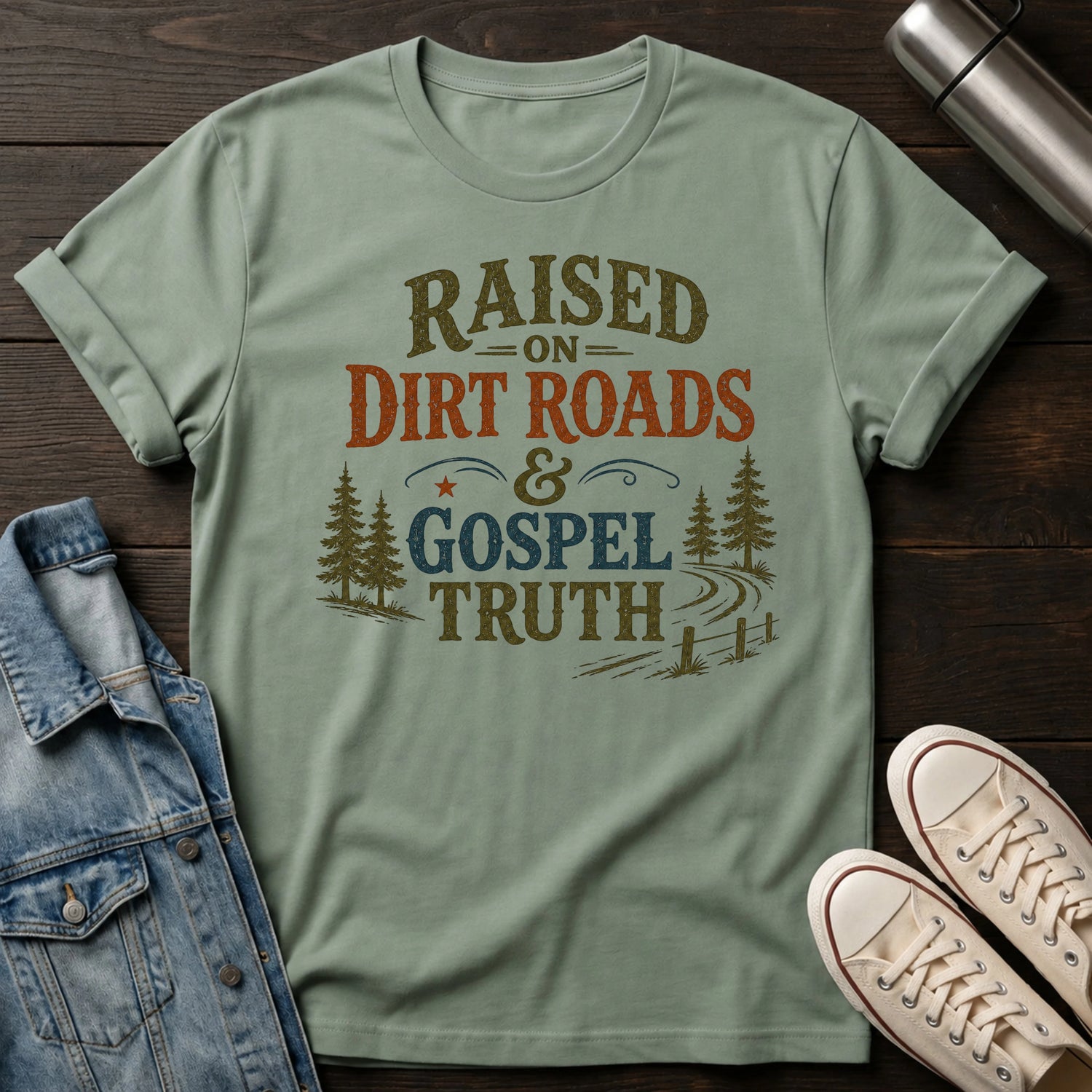 Dirt Roads and Gospel Truth T-Shirt