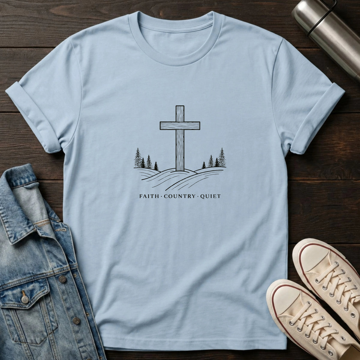 Faith. Country. Quiet. T-Shirt