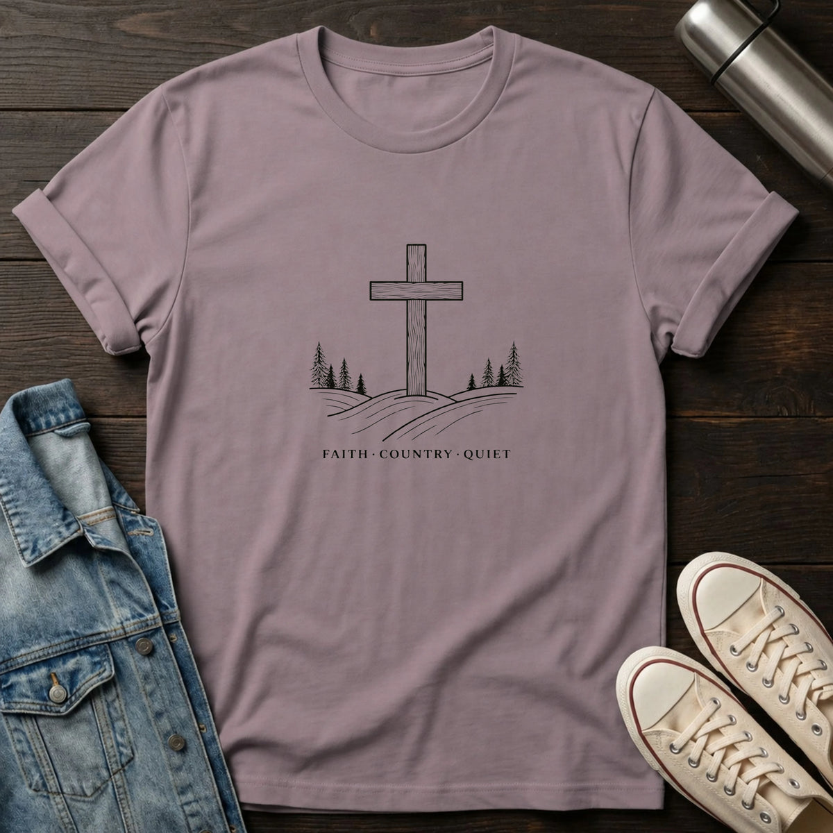 Faith. Country. Quiet. T-Shirt