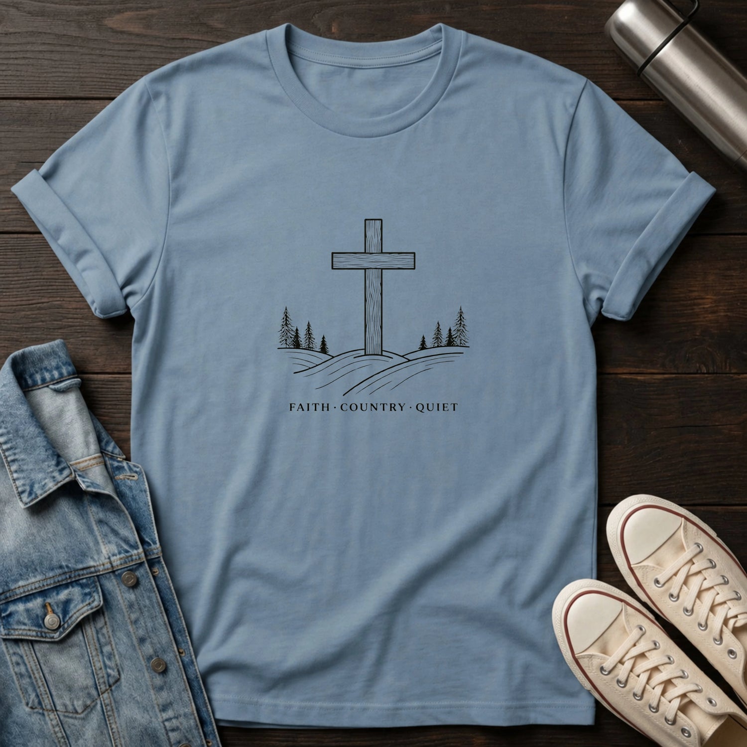 Faith. Country. Quiet. T-Shirt