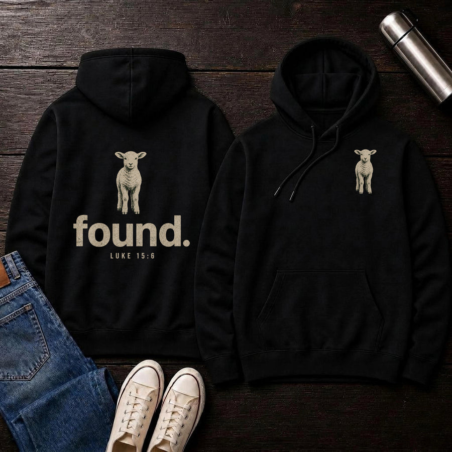 Black — Found Hoodie